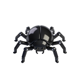 Robotic Spider 3D Icon | Cyber Tech Design