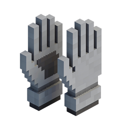 Rock On Hands Voxel 3D Icon - Isometric Gesture Art