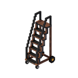 Rolling Ladder Icon for Creative Projects