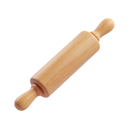 Stylish Rolling Pin Icon for Culinary Designs