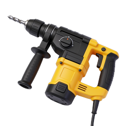 Professional Rotary Hammer Drill Power Tool Icon