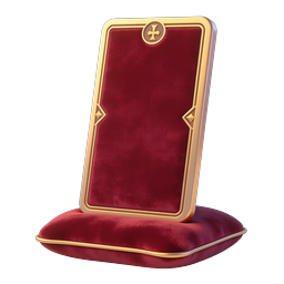 Royal Throne Icon - Majestic 3D Velvet & Gold Design