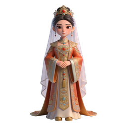 Elegant Lady Icon for Cultural Projects and Branding