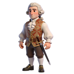 Charming Historical Figure Icon for Historical Themes