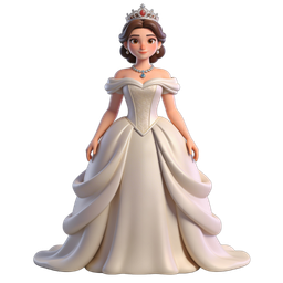 Royal Princess Icon for Fantasy Themes