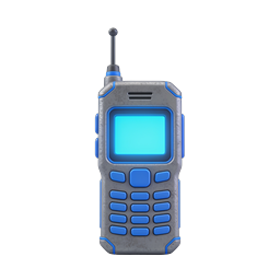 Rugged Mobile Phone Walkie-Talkie Icon | Communication Device