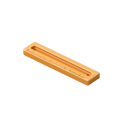 Ruler Measuring Scale 3D Icon | Precision Tool Design