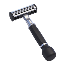 Classic Safety Razor 3D Icon | Premium Shaving Tool