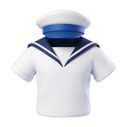 Matrosenuniform-Icon - Marine-Charakter