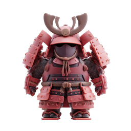 ちび侍 3D キャラクターアイコン