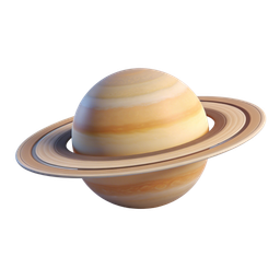 Stunning Saturn Planet Icon for Astronomy Projects