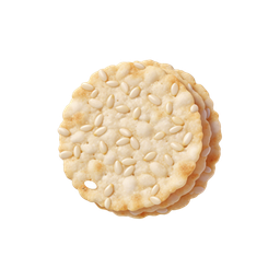 Sesame Cracker Icon for Food & Nutrition Use