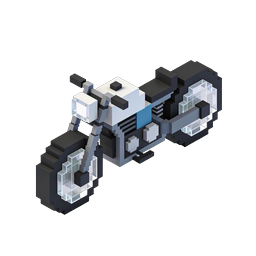 Biểu tượng súng laser khoa học viễn tưởng voxel | vũ khí đẳng cự 3D