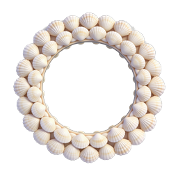 Seashell Decorative Mirror Icon | Coastal Home Decor