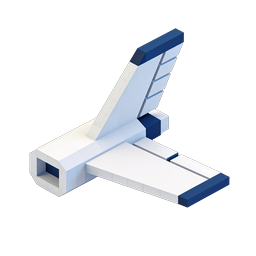 Isometric Seat Belt Safety Icon - 3D Blue Buckle
