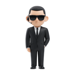 Stylish Secret Agent Icon for Professional Use