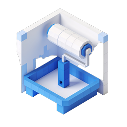 Isometric Security Camera CCTV Surveillance Icon | 3D Illustration