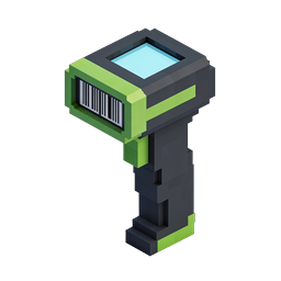 Isometric Security Camera Voxel Icon | 3D Surveillance