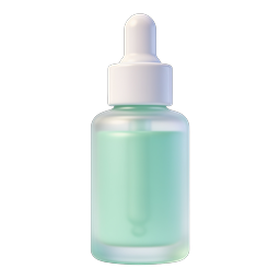 Icona 3D di flacone contagocce di siero | prodotto skincare