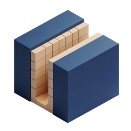 Isometric Server Rack Icon | Data Storage Technology