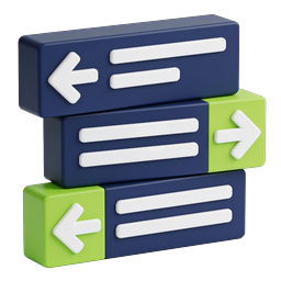 Isometric Server Stack Data Storage Icon