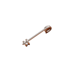 Sewing Pin Button Icon - 3D Clay Style Design