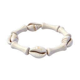 Shell and Bone Bracelet Icon | Tribal Jewelry Design