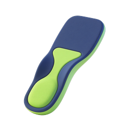 3D Shoe Insole Icon - Clay Style Footbed Design