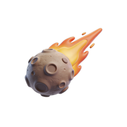 Dynamic Shooting Star Icon for Celestial Themes