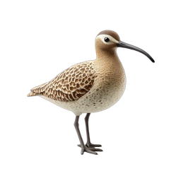 Beautiful Brown Bird Icon for Nature Themes