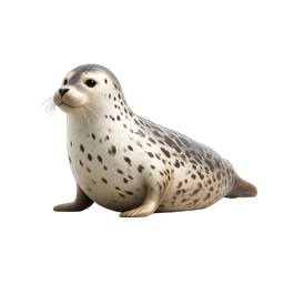 Spotted Seal Icon for Wildlife and Education