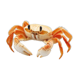 Realistic Crab Icon for Marine-Themed Designs
