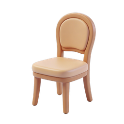 Simple Chair Icon for Home Decor Design