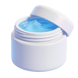 Skincare Jar Icon - Premium Beauty Product 3D Render