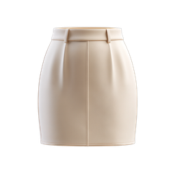 Stylish Beige Skirt Icon for Fashion Use