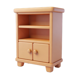 Small Furniture Icon for Home Decor Applications