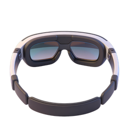 Modern Smart Glasses Icon for Tech Applications