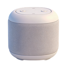 Modern Wireless Speaker Icon for Technology Use