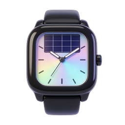 Modern Smartwatch Icon - 3D Realistic Watch Design