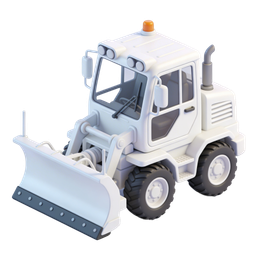 Snowplow Icon for Winter Services