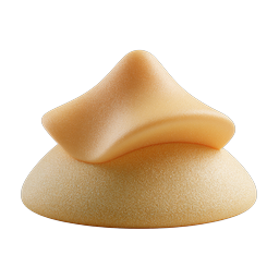 Soft Toggle Pillow Icon - 3D Clay Style