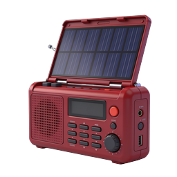 Icono de radio de emergencia solar - Dispositivo de supervivencia portátil