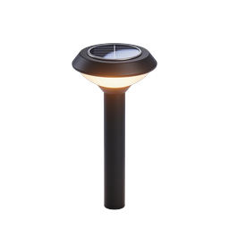 Solar Garden Path Light Icon | Realistic 3D Outdoor Lamp