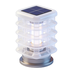 Solar Lantern 3D Icon - Eco-Friendly Lighting Design