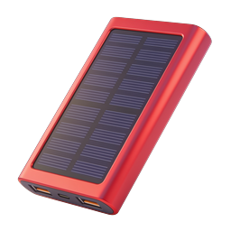 Solar Power Bank Icon - Portable Renewable Energy Charger
