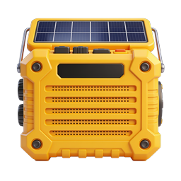 Portable Solar Power Station Generator Icon