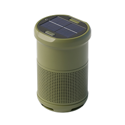 Portable Solar Bluetooth Speaker Icon - Eco-Friendly Audio