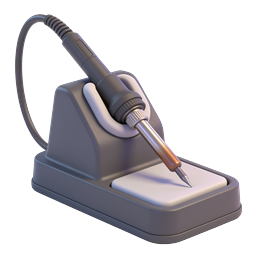 Soldering Iron Station Icon - Professional Electronics Tool