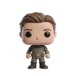 Soldier Character Funko Pop Style Icon | Military Figure