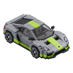 Stylish Pixel Art Car Icon for Creative Projects